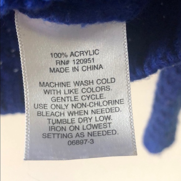 Ana Blue Knit Sweater - Picture 3 of 3